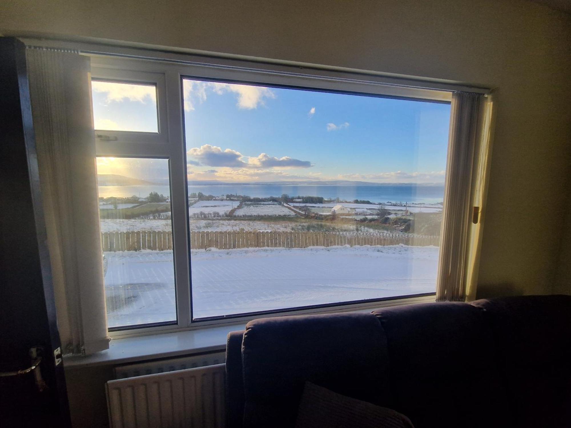Hillhead'S Sea View Escape Villa Moville Bagian luar foto