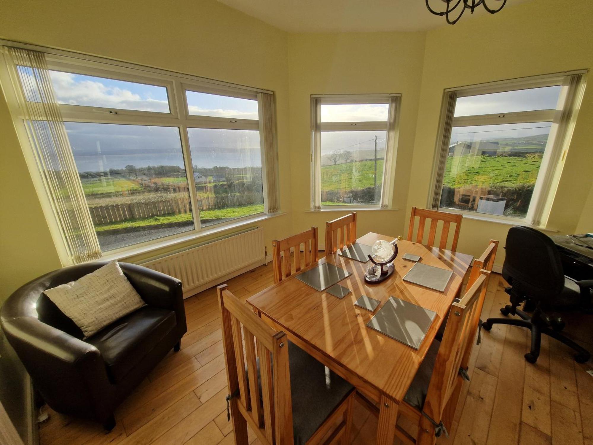 Hillhead'S Sea View Escape Villa Moville Bagian luar foto